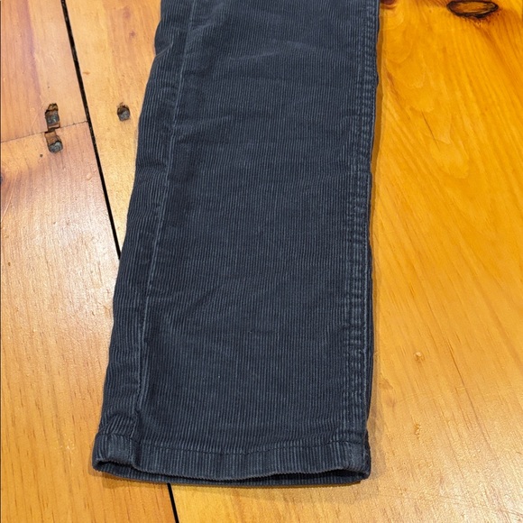 STIO 4R Raven Charcoal Rivet Cord Corduroy Organic Pants Stretch - Picture 8 of 8